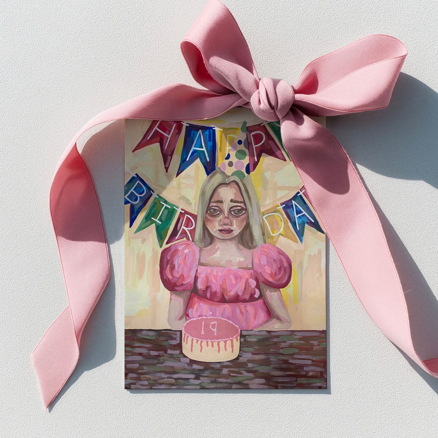 ‘PITY PARTY’ greeting card