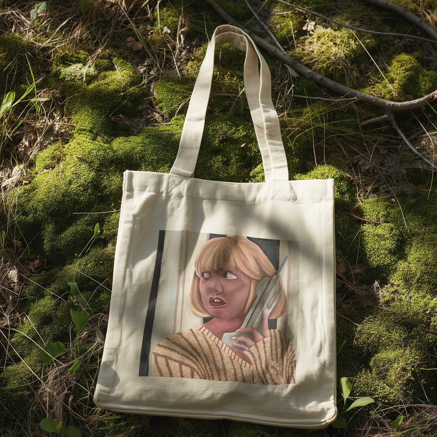 ‘SCREAM’ eco tote bag