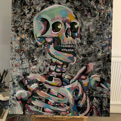 ‘SKELETON’ original artwork