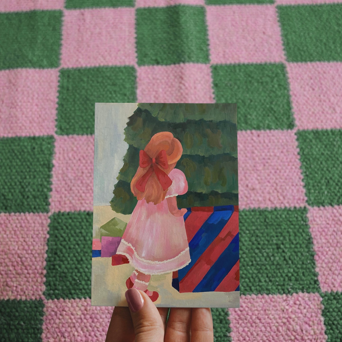 ‘AMELIA’ greeting card