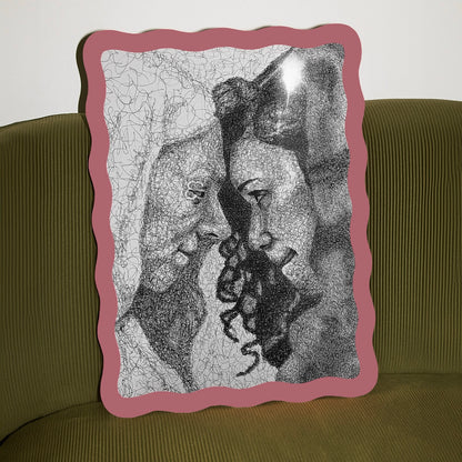 ‘RUE AND JULES’ print