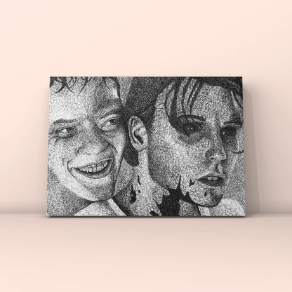 ‘GHOSTFACE’ print