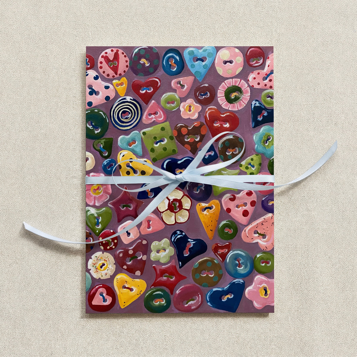 ‘CUTE AS A BUTTON’ print