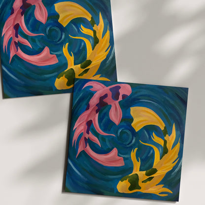 ‘KOI’ print