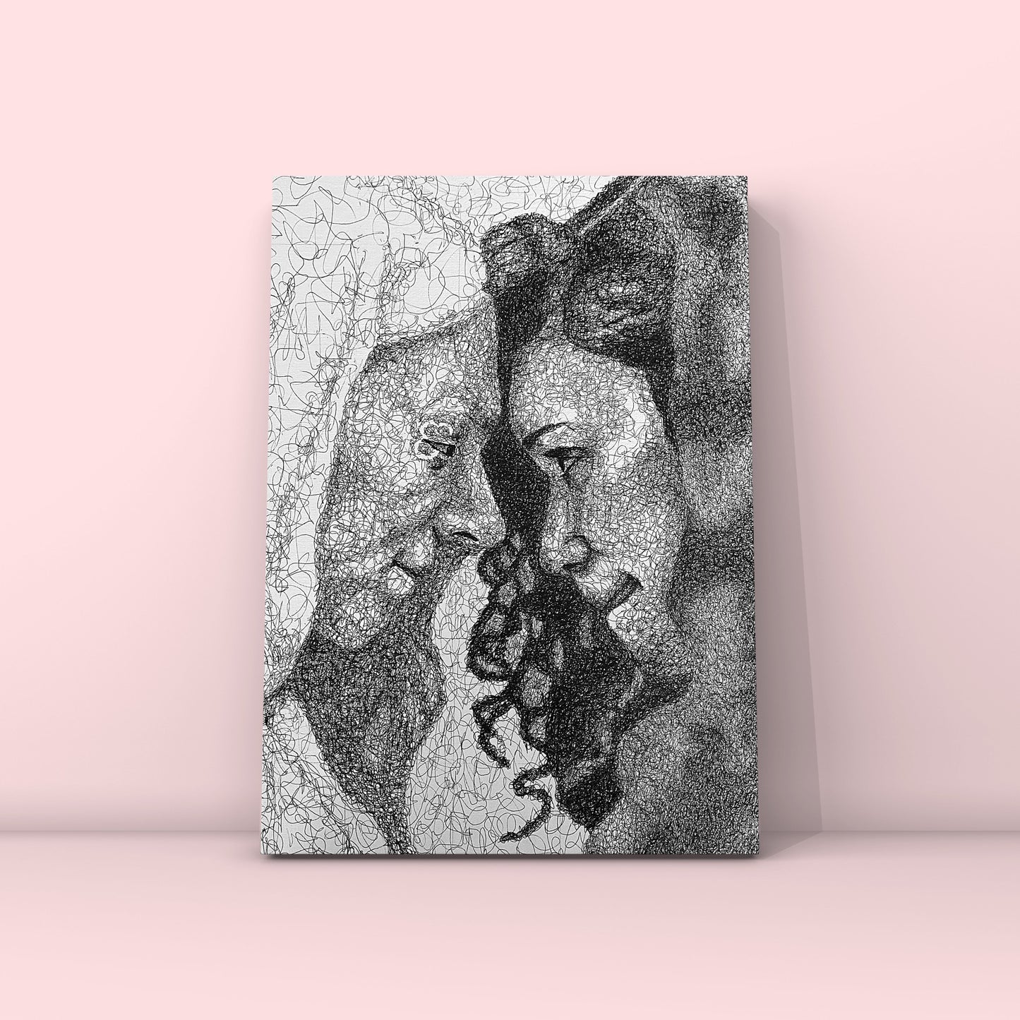 ‘RUE AND JULES’ print