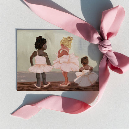 ‘SCARLETT’ greeting card