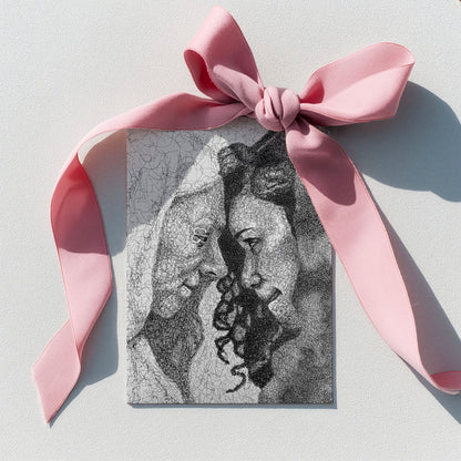 ‘RUE & JULES’ greeting card