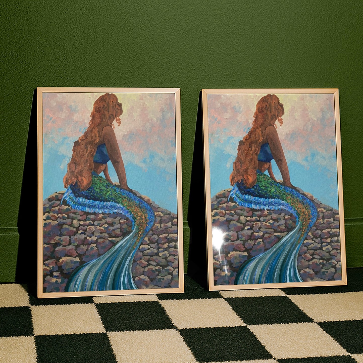 ‘MY LITTLE MERMAID’ print