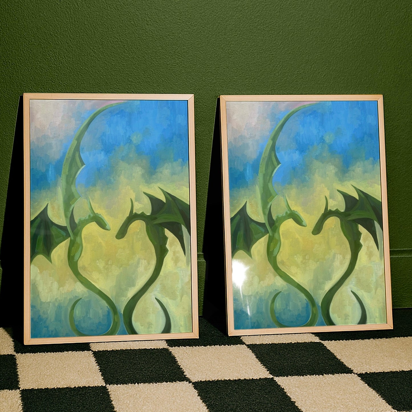 ‘WILLOW’ print