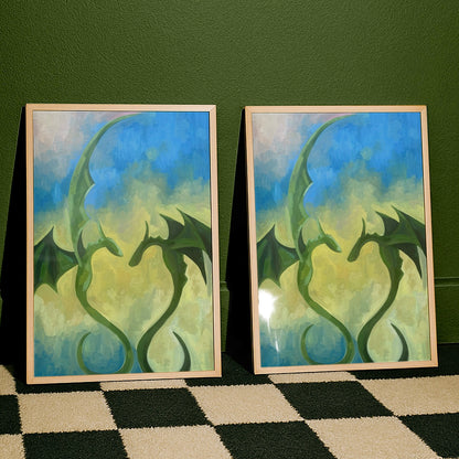 ‘WILLOW’ print